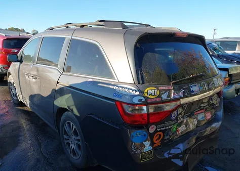 2011 Honda Odyssey Ex-L z USA, uszkodzony, nr VIN 5FNRL5H60BB026770